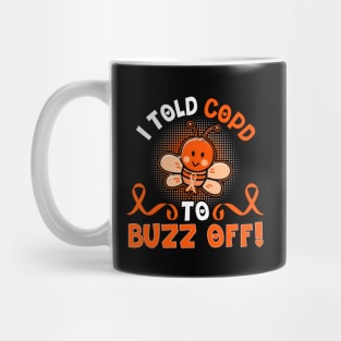 funny COPD bee warrior Mug